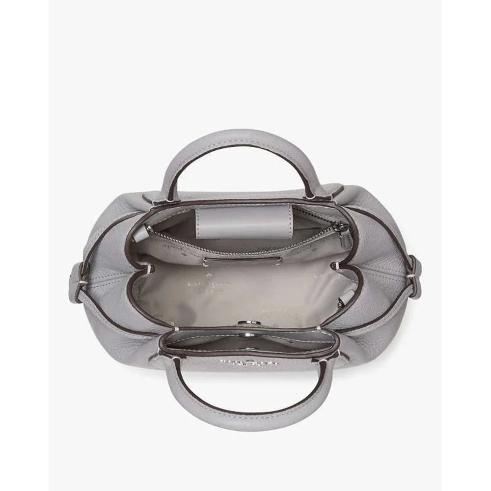 Kate Spade New York Dumplin Mini Satchel Pebble Leather‎ Mountain Grey KI859